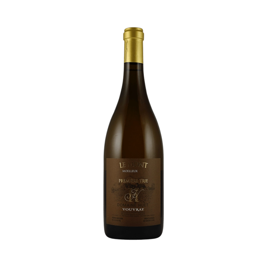 Rượu Vang Trắng Pháp Domaine Huet Le Mont Premiere Trie Moelleux Medium Sweet Vouvray 2020